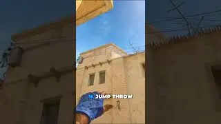 CS2 Mirage - Two EASY Top Connector Smokes! #cs2  #counterstrike