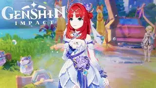 Nilou Restores the Tavern - Cutscene Animation | Genshin Impact Summertide Scales and Tales Event