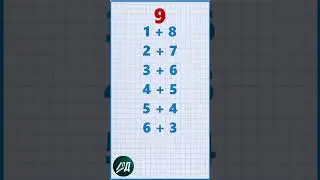 Состав числа 9 