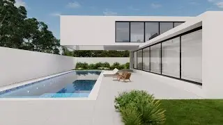 HOUSE SAND RENDER EN LUMION