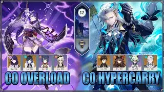🤩C0 RAIDEN OVERLOAD🤩C0 😨NEUVILLETTE HYPERCARRY😨 SPIRAL ABYSS FLOOR 12 V4.6 F2P