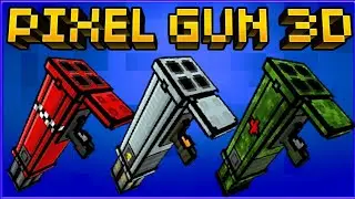 ARMAGEDDON & HURRICANE & MISSILE THROWER Pixel Gun 3D