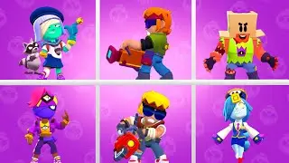 Brawl Stars - BUSTER AND NEW SKINS WINNING POSE | АНИМАЦИЯ ПОБЕДЫ БАСТЕРА И ВСЕХ НОВЫХ СКИНОВ