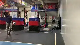 Intermediate Volleyball Development- Serve against Wall