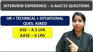 3-Aug Accenture Interview Experience | Interview Questions & Answer 2023