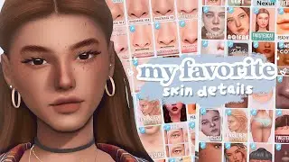 Must have skin details cc to create aesthetic & realistic sims in the sims 4 ✨