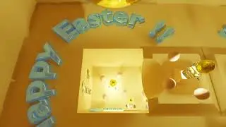 Happy Easter Satisfying infinite looped ZOOM with Jazz - Blender 3