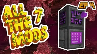 Lets Play All The Mods 7 EP 4 - Refined Storage Mod 1.18! Wireless Transmitter Digital Storage!