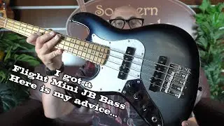 Why I chose the Flight Mini JB Bass! (with String Comparison)