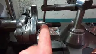 Crankshaft alignment after assembly.