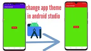 android studio app theme change || how to change android studio app theme 