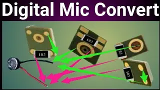 Any Digital Mic to 2 Pin Universal Mic Convert.How to Convert Samsung Oppo Vivo Mi Redmi mic to 2pin