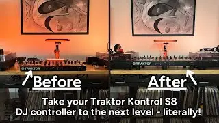 Traktor Kontrol S8 Hack: Elevate Your DJ Setup with DIY Risers!
