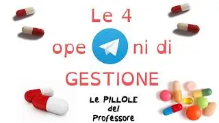 Le 4 operazioni di gestione