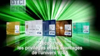 BTCI, CARTES VISA