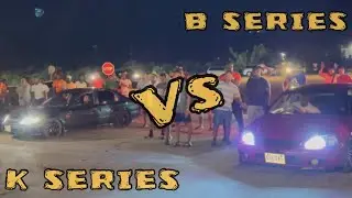 CAMMED B SERIES CIVIC RACED BUILT K SERIES CIVIC AND WON!!!