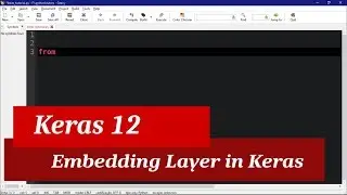 Keras Tutorial 12 - Understanding the Embedding Layer Keras