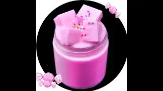 Как сделать слайм как в Инстаграм?// DIY слайм «тортик» 🍰😋