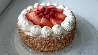 GATEAU AU FRAISE/FRAISIER FACILE