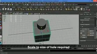 Maya Tutorial - How to fix bad geometry from the Boolean tool