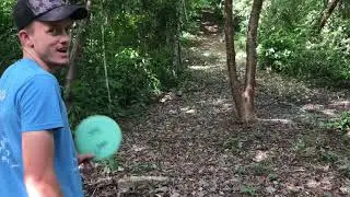 Playing a Round of Disc Golf (The Trek Stop Belize Course)