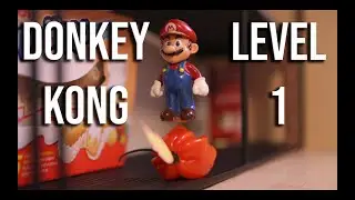 Donkey Kong Level 1 / (Food Wars Ep 3) Mario tries to rescue Princess Peach