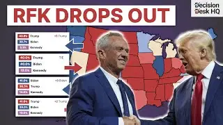 The LATEST 2024 Polls After RFK Jr Drops Out | "Let Me Finish"