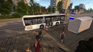 Bus Driver Simulator 2019. Mercedes-Benz Citaro O530 K. Need For Speed. Нервный утренний рейс.
