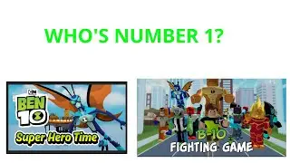 Top 3 Ben 10 Roblox Games