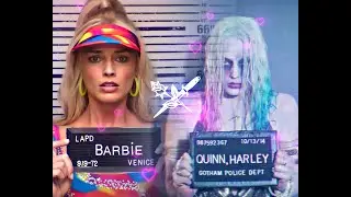 barbie and harley quinn edit | barbie movie edit | margot robbie edit
