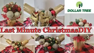 Last-Minute Dollar Tree Christmas DIYs to try NOW!
