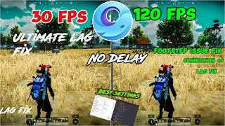🔧FIX PUBG Mobile Lag And Footsteps With These Tricks!