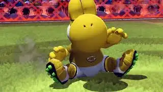 Mario Strikers Battle League - Yoshi's Losing Animation