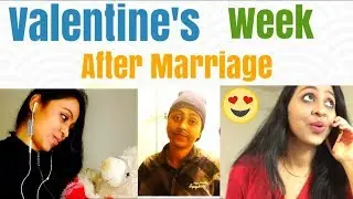 Valentine's week after marriage | funny ||GlowWithAnjana TV||