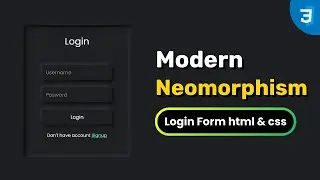 Login Form in Html and Css
