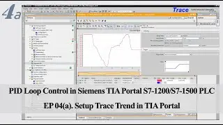 PID14 - Siemens PID04a - How to use Trace/Trend in Siemens TIA Portal