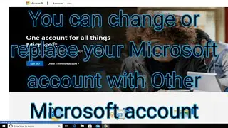 how to change microsoft account, how to change microsoft account on laptop microsoft account setting