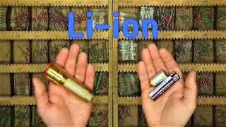 Переделка фонарика на Li-ion аккумулятор