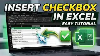 How to Insert Checkbox in Excel