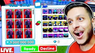 🔴LIVE💥Signing & Giveaway Units EP 71 in (Toilet Tower Defense)