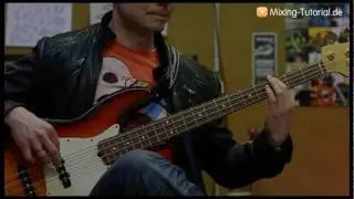 E Bass Bassgitarre aufnehmen und mikrofonieren Recording Tutorial