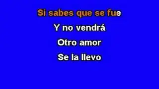 Los Solitarios - No Llores Corazon - Karaoke