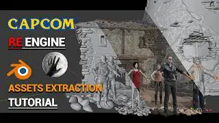 RE Engine Asset Extraction Tutorial | Export 3D Models from Video Games!