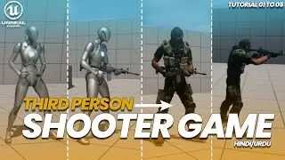 Create Third Person Shooter Game In UE5 | Hindi - Urdu | Part 01  #gamedevelopment #unrealengine5