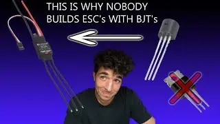 Electrical Engineer builds ESC using BJT's instead of MOSFETS
