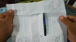 veja como fiz uma mágica com papel