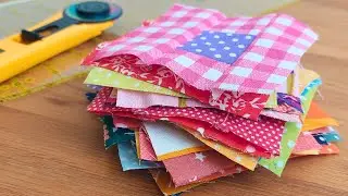 How I Sew the MOST Awesome Quilt With No Pattern, No Plan & No Time