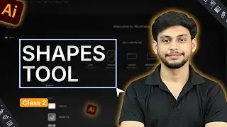 How to create Shapes in Illustrator? | Shape in Adobe Illustrator | Shape tool for beginners