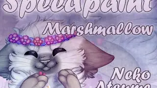 Marshmallow [SpeedPaint] Neko Atsume