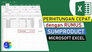 How to Calculate Total Sales with the SUMPRODUCT Function in Excel | Learn Excel